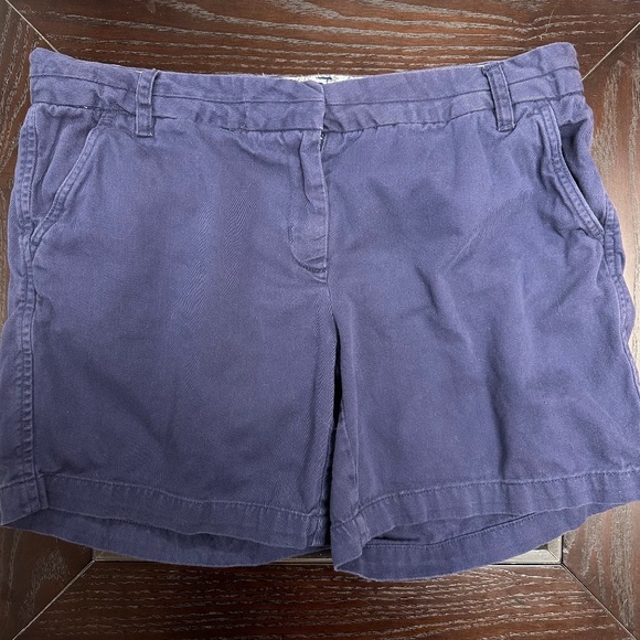 **CUFFY'S* Blue Cape Cod Shorts w/ Pockets Size 12 - Picture 1 of 6